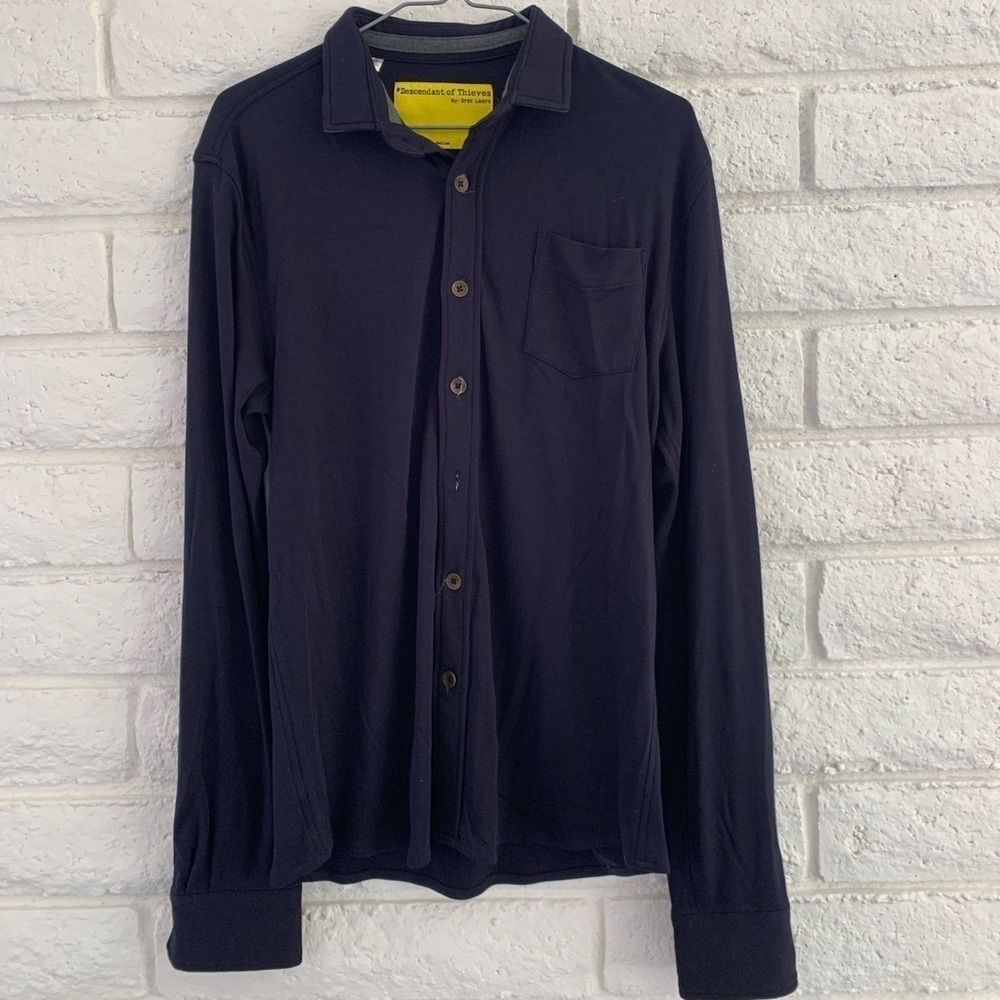 Descendant of Thieves Heavy Shirt, Blue, Sz M